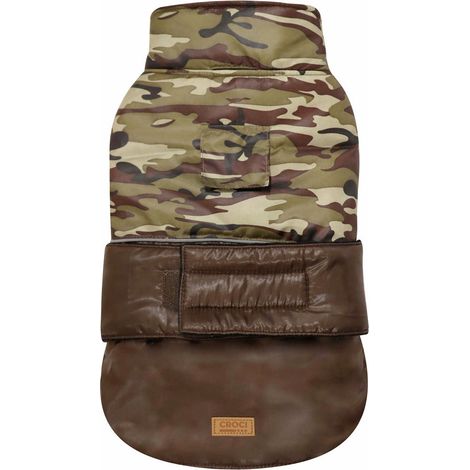 Cappotto 30 cm: Cappotto impermeabile militare foderato in velluto modello Bois per cani