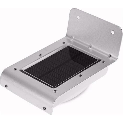Stück solarbetriebene Außenwandleuchten mit intelligentem Bewegungssensor, wetterfeste LED-Gartenwegleuchten (1/4)