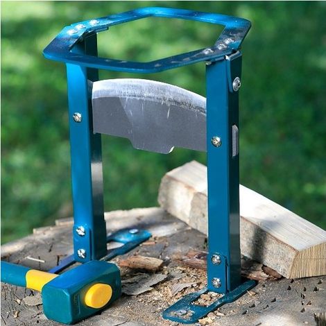 Leborgne – Refendeur de bûches inversé – Fendeuse à bois manuelle – Système de coupe inversé pour petit bois – Structure en acier haute résistance (1/5)