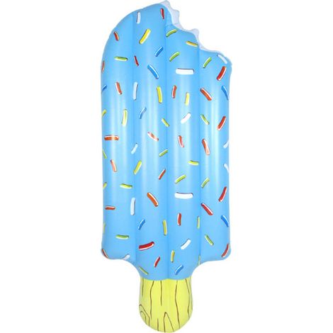 Bouées gonflables pour adultes et enfants, matelas gonflable en forme de glace, matelas de plage flottant. (1/5)