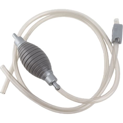 Siphon de nettoyage pour aquarium, en plastique, avec 3 embouts pour le nettoyage et le changement d'eau (modèle standard). (1/5)