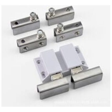 Sollbry Charnière de porte en verre, charnières pour armoire, vitrine, armoire à vin, pince Ambry, support de pince robuste, pièces de rechange pour portes en verre de 5 à 8 mm d'épaisseur (lot de 2)