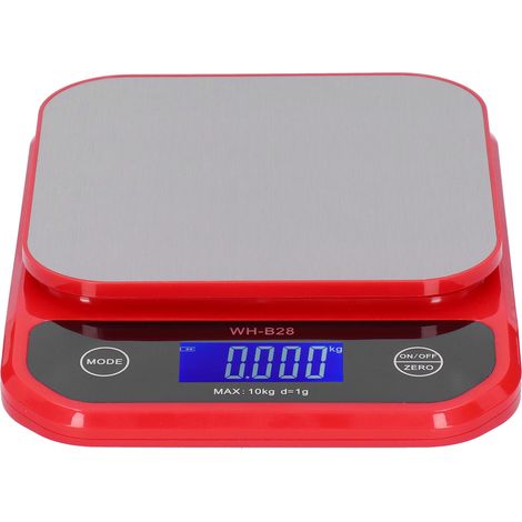 Bilancia da cucina LCD da 10 kg/1 g, bilancia digitale elettronica per uso domestico.