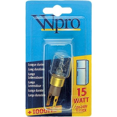 Bombilla para Frigorífico, Congelador WHIRLPOOL 481281728445