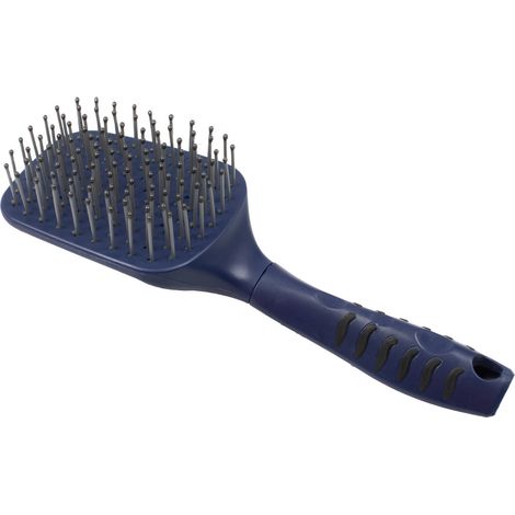 UMBRIA EQUITAZIONE Spazzola BLU coda e criniera con manico ergonomico CAVALLO (1/3)