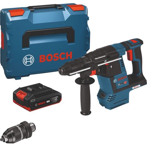 Marteau perforateur sans fil Bosch GBH 18V-26 F Professional 18 V, 2,6 J, SDS Plus, sans balais + 1 batterie 2,0 Ah + L-Boxx - sans chargeur (1/5)
