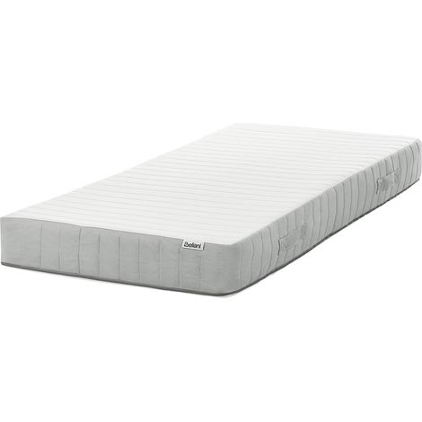 Colchón de muelles ensacados con asas firmeza media funda extraíble 7 zonas 90 x 200 cm Roomy (1/5)