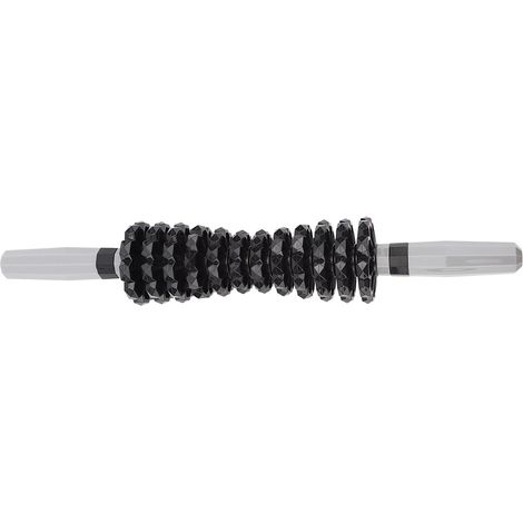 Bâton de Massage Sportif pour Détente Musculaire Profonde - Rouleau en Forme de Bâton Noir pour Yoga et Fitness (1/5)