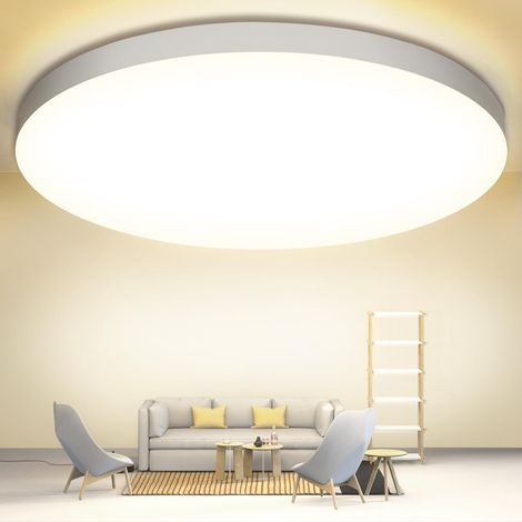 LED-Deckenleuchte, Deckenleuchte 24 W, 2000 lm, 4000 K, Badezimmer-Deckenleuchte, IP44, Schlafzimmer-Deckenleuchte, Ø 30 cm, anwendbar für Badezimmer, Schlafzimmer, Küche, Wohnzimmer, Balkon (1/5)