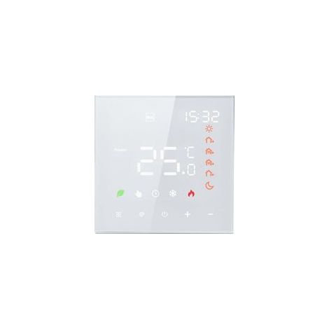 Smart Thermostat 3A Digital LCD Affichage de l'écran tactile du sol Contrôleur de température de chauffage sousplan Mur intelligent pour l'eau