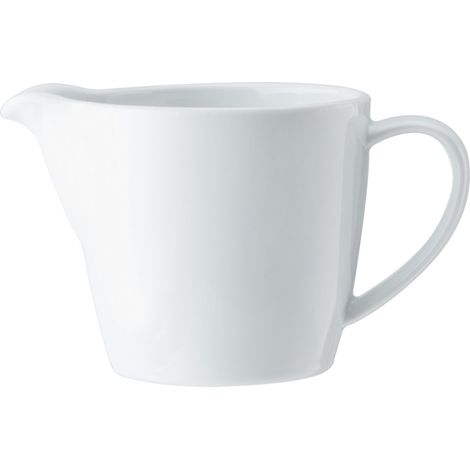 Mikasa Chalk - Jarra de porcelana para crema, 270 ml, color blanco