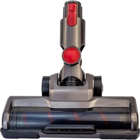 Rouleau brosse électrique compatible pour Dyson V8 Fluffy, tête de nettoyage pour sols, efficace sur les poils d'animaux et poussières. (1/5)