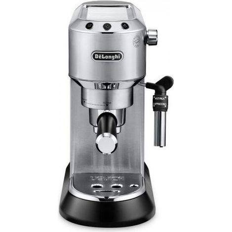 Delonghi – Cafetière expresso classique 1300W – Pression 15 bars – Capacité 1L – Système cappuccino programmable – Anti-gouttes