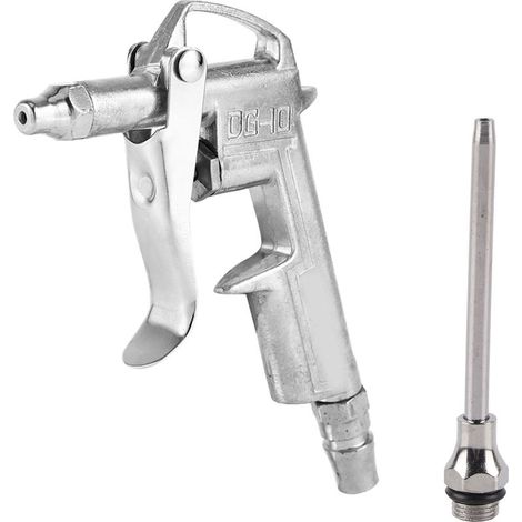 Compresseur d'air dépoussiéreur poignée de déclenchement 1/4 "buse en alliage comprimé soufflette DG-10 (1/5)