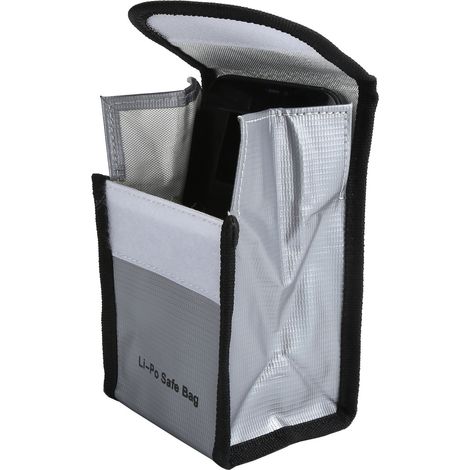 Sac ignifuge étanche pour documents, argent et objets de valeur - Pliable et portable pour un rangement sécurisé