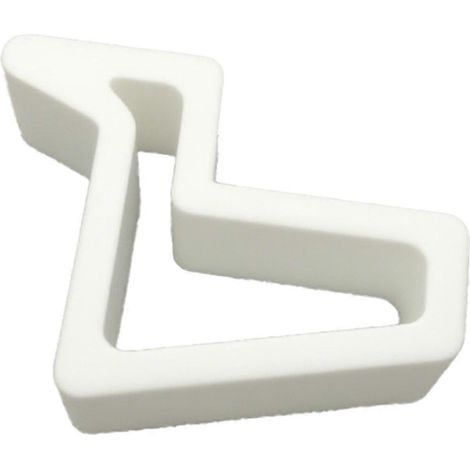Butée de porte - Cale robuste pour fenêtre et porte avec base antidérapante pour la maison, le bureau, la salle de bain et la cuisine (noir) (1/5)