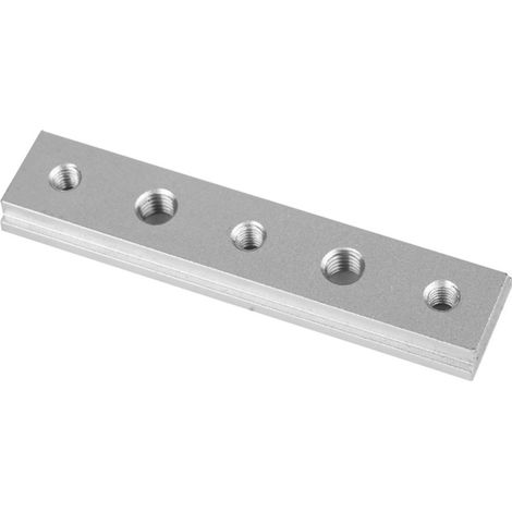 Beyamis Gabarit de rail d'onglet à rainure en T en alliage d'aluminium 30/45, fixation par vis en T (100 mm) (1/5)