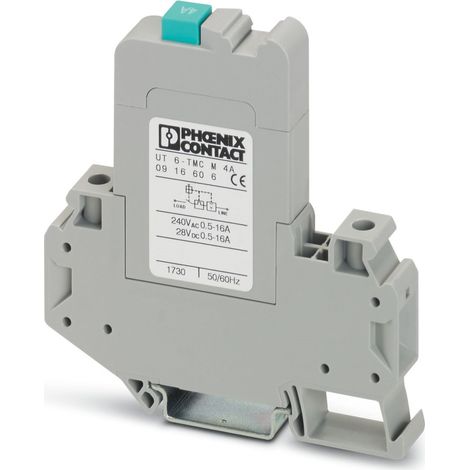 Disjoncteur thermique Phoenix Contact UT 6-TMC, 4A, 1 pôle, 250V ( Prix pour 1 )