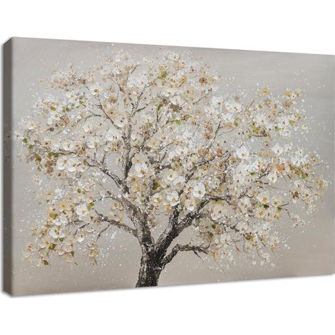 Leinwandbild Cerasus Baum Rahmen Kunstdruck 40x60cm 60L x 40B cm Baum (1/5)