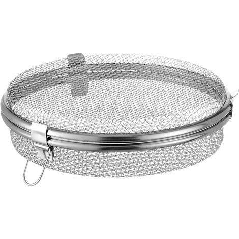 Panier Pour Lave-vaisselle - En Acier Inoxydable - Forme Ronde - Maille Fine - 18 x 18 x 5 cm - Usage Domestique - 1 Pièce (1/5)