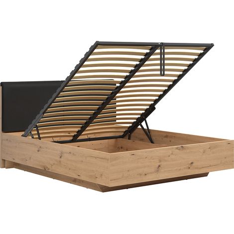 Box cama 160x200 con somier Mao Bois (1/5)