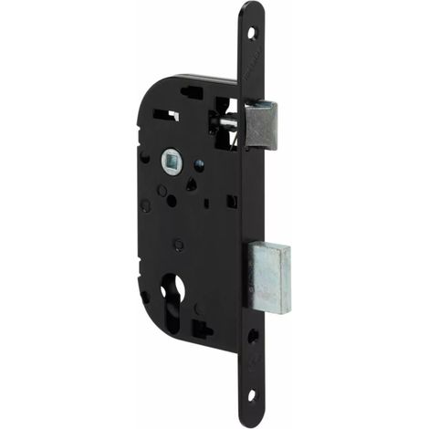 FERCO Gâche centrale bois - Bois - jeu de 4 mm - têtière axe à 9 mm - Pour Europa - Secury réversible - G-22864-00-0-1