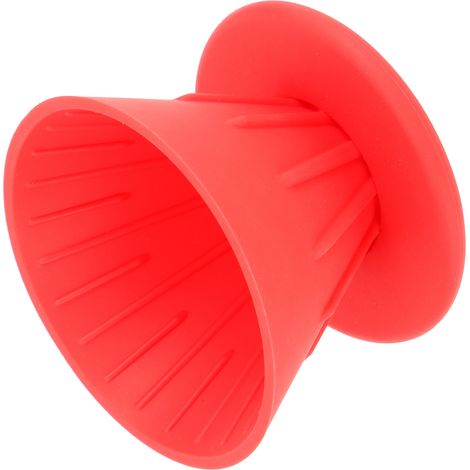 Filtre à Café Réutilisable en Silicone pour Machine à Café, Accessoire Maison et Extérieur Rouge (1/5)