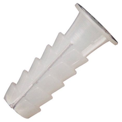 Queue Wolfpack en plastique blanc 10x35 mm. (25 unités)