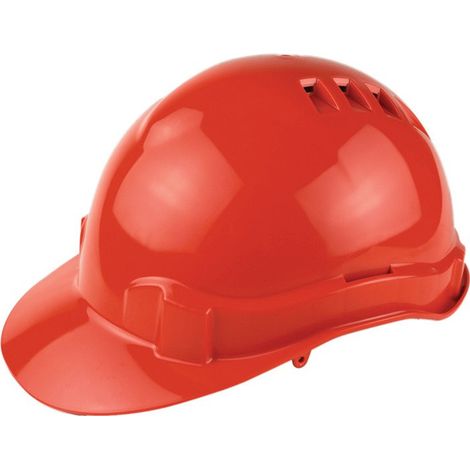 Casco protettivo ProCap rosso PE EN 397 PROMAT