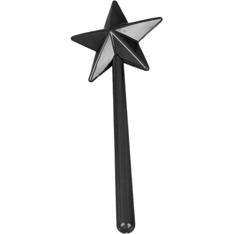 Baguette à sel et poivre en ABS, 3 trous, rechargeable, pour épices, accessoires de cuisine (noir) - Idéale pour Halloween et Noël (1/5)