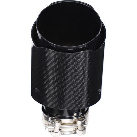 Embout de tuyau d'échappement universel pour voiture accessoires de Modification de voiture entrée 63mm sortie 101mm (1/5)