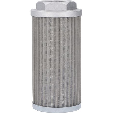 Filtre à huile hydraulique, élément filtrant tubulaire, vanne d'aspiration hydraulique, filtre à huile en maille métallique, diamètre d'alésage : 32 mm (1-1/4 po) (1/5)