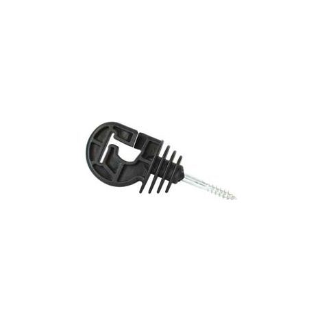 ISOLATORE ELETTRORECINZIONE COMBINATO PREMIUM C/VITE PER LEGNO- - vite zincata mm.37 - 25 pezzi KERBL