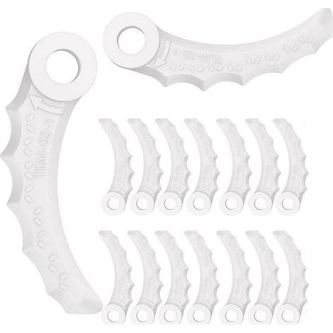 [NEVER USED] 18 Pack Plastic Replacement Blades for Makita 198426-9 Lawn Mower