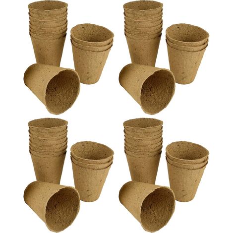 Pots de plantation bio sans tourbe