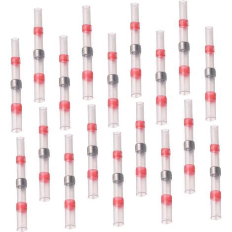 150pièces Connecteurs Thermorétractables Isolés Connecteurs Câble Étanches Manchons à Souder Résistants à Abrasion Pour Automobile Bateau Et Applications Industrielles (1/5)