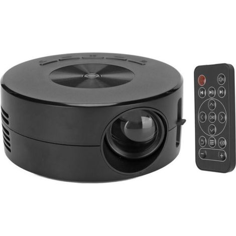 Projecteur De Téléphone - Projecteur Portable LED - Compatible iOS Android Tablet - Avec Haut-Parleur Intégré 2 W - Pour Intérieur Et Extérieur - 1 Pièce (1/4)