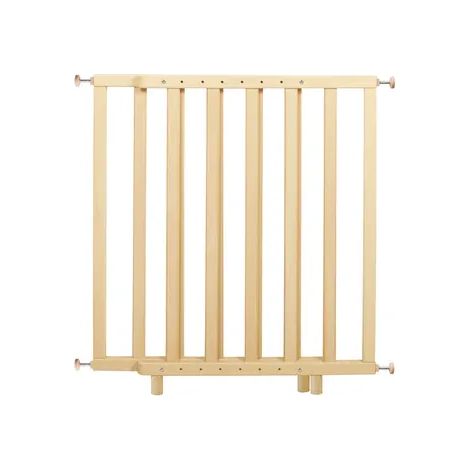 Barriere de sécurité bébé - ROBA - Pour porte et escalier - De 62 a 105 cm - Bois naturel