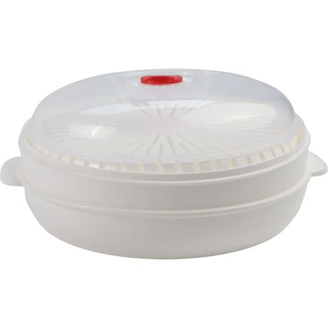 1 Panier Vapeur,Couvercle,Micro-ondes,Légumes,Aliments,Cuisson Saine (1/4)