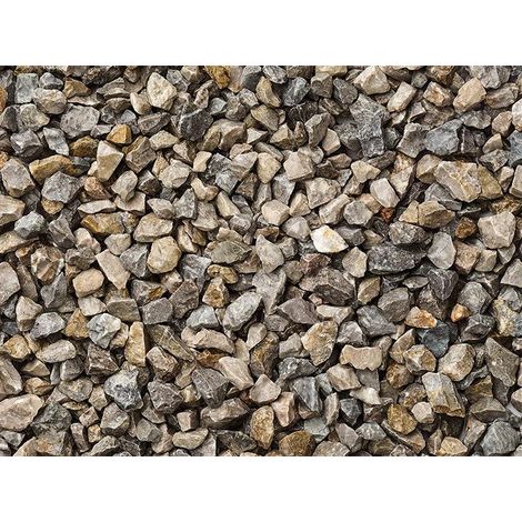 Graniglia, granulato per giardino, Grigio Cielo 8-16 mm (40 sacchi da 25 Kg)