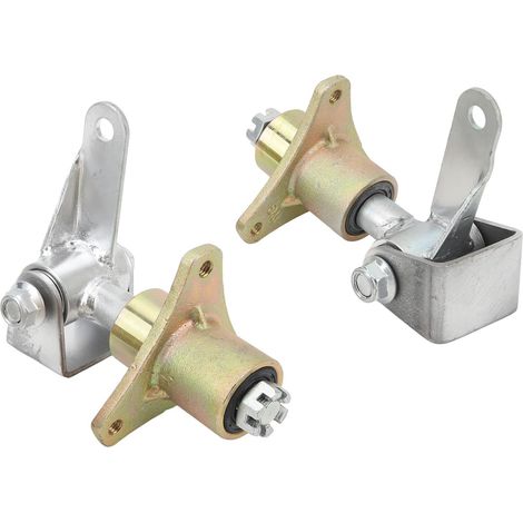 Arbre d'articulation de Direction de Moyeu, Arbre de Direction de Moyeux de Roue 1 Paire 14 Mm 3 Goujons Durables pour Drift Trike ATV Quad (1/5)