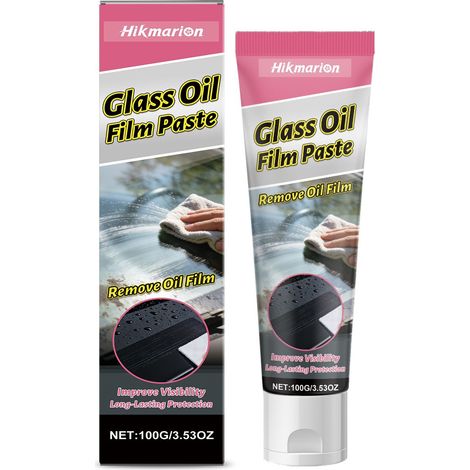 Glasreiniger für Autoscheiben und Windschutzscheiben – praktische Reinigungspaste für die tägliche Anwendung – 100 g -- BIEMMEDUE (1/5)