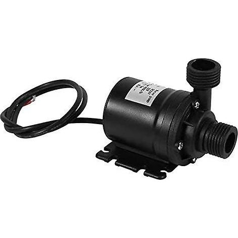 Pompe submersible 800 litres/heure 22 watts G 1/2 pouce CC 24 volts, compatible avec les fontaines, les aquariums, les bassins et les piscines. (1/5)