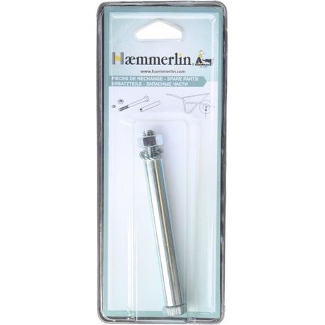 Visserie pour roue de brouette 14 mm – Ensemble vis-entretoise-écrou – Compatible avec brouettes Haemmerlin – Améliore la maniabilité (1/2)