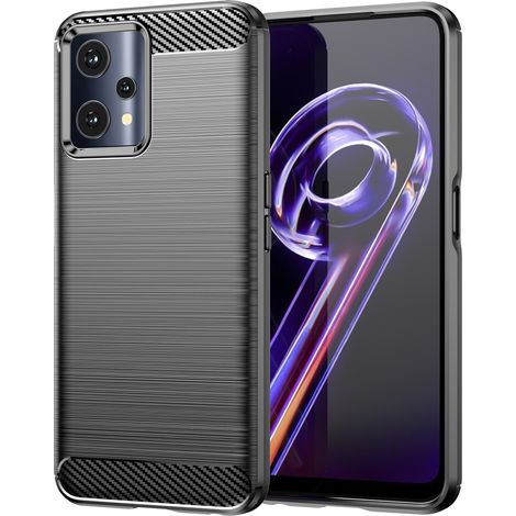 Funda para Realme 9 Pro / OnePlus Nord CE 2 Lite 5G, Karbon, Negra (1/5)