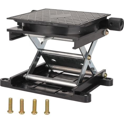 Plateforme élévatrice carrée, plateforme élévatrice rotative à 360°, établi de sculpture sur bois, accessoires pour niveau laser (1/4)
