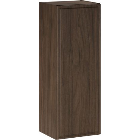 Cabinet de Salle de Bain à 1 porte - L 30 x P 18,5 x H 80 cm - Caldera Foncé - Livraison gratuite (1/5)