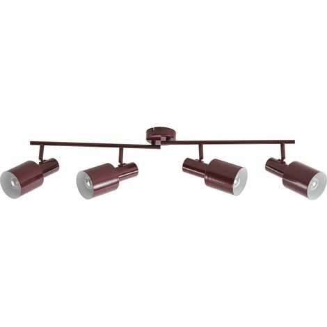 Lindby Foco 'Ovelia' en Rojo de Metal (1/5)