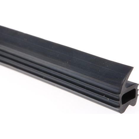 Rs Pro – Joint d'étanchéité EPDM noir 20m x 17,5 mm x 11mm – Protection de bord sans collage – Résistant au vieillissement – Joint d'isolation