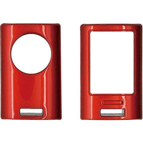 Coque de protection rouge pour télécommande de clé de voiture (modèles 2014 et suivants), rouge vif (1/5)